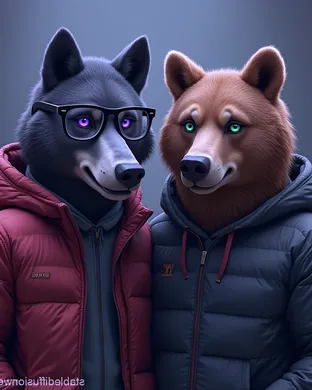 Wolf and Bear